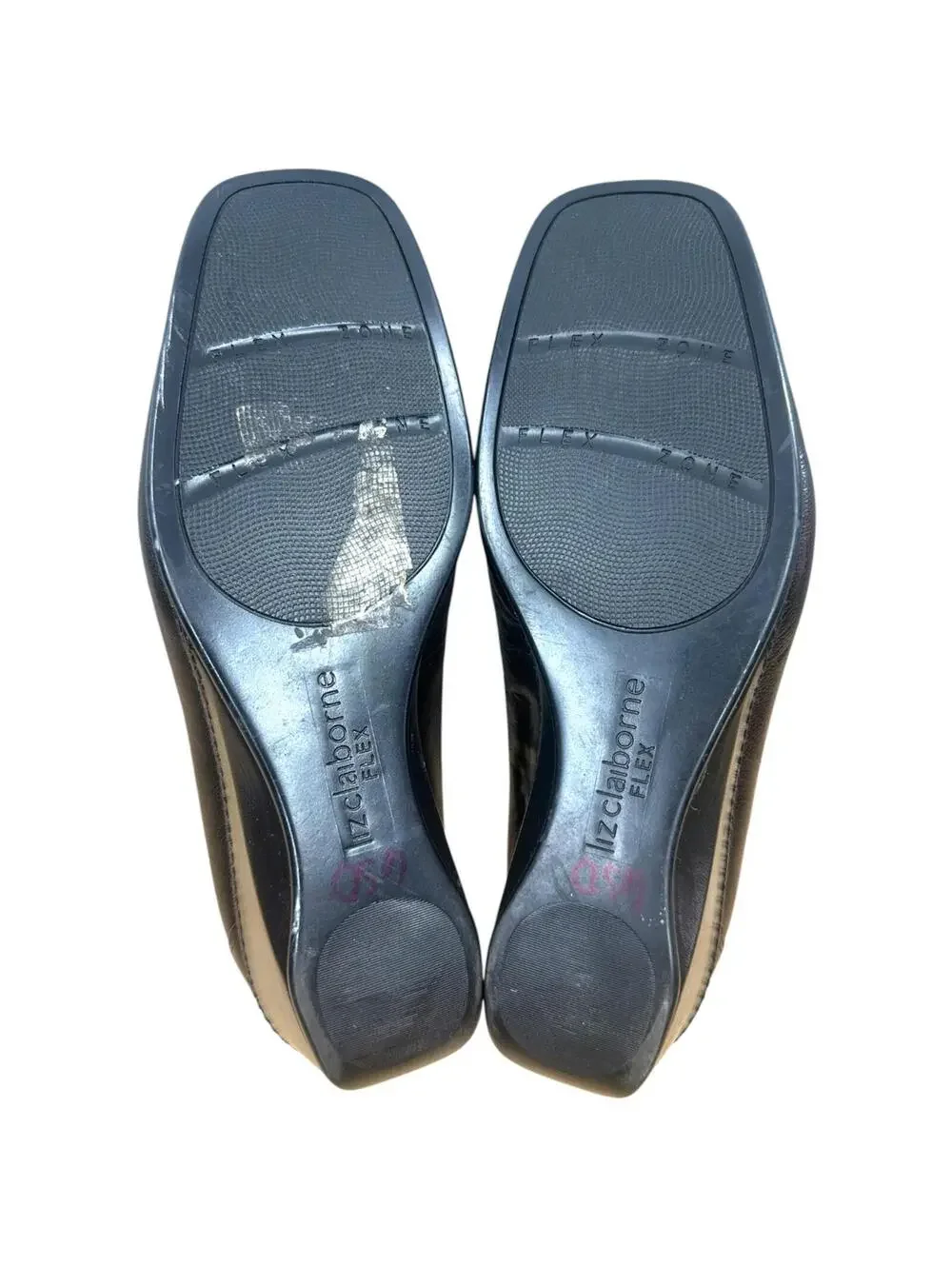 Liz Claiborne Croc Embossed‎ Wedge Loafers